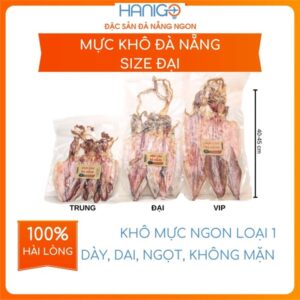 Mực Khô Đà Nẵng Ngon Loại 1 - size Đại 500G