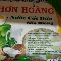 Bánh Phồng Sữa Cốt Dừa - Sầu Riêng và Lá Dứa