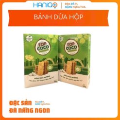 Bánh Dừa Nướng - Hộp 180g - Topcoco