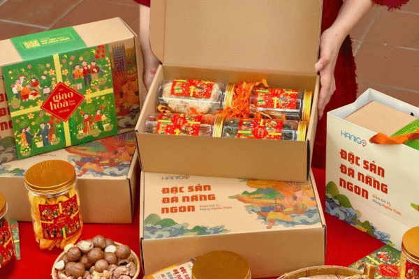 Bao bì đặc sản đẹp làm quà.